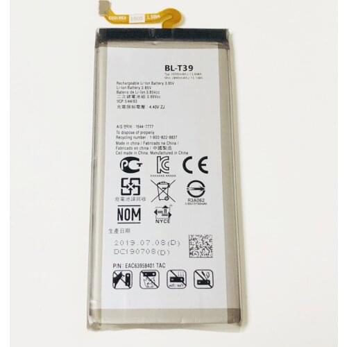 3.85V 3000mAh BL-T39 For LG G7+ ThinQ G710N LMG710EAW Judy Battery