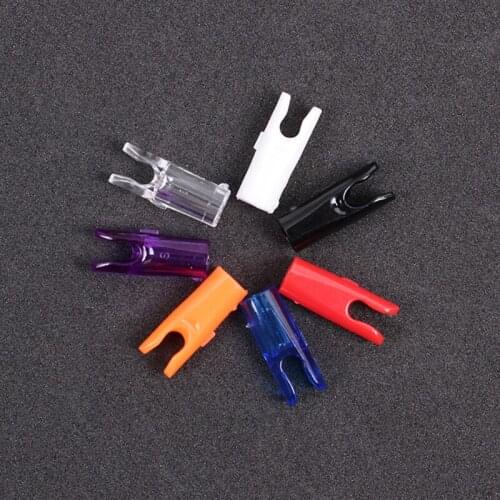 60pcs DIY Plastic Arrow Pin NocksFor ID4.2mmArrow Shaft Archery Accessory Hunting Shooting
