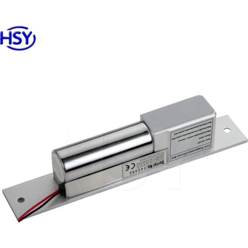 HSY Low Temperature Fail safe Electronic Drop Bolt Lock Signal and Time Delay DC12V Electric Access Control Door Locks