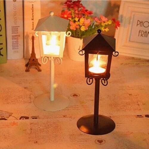 Lantern Romantic Simple Vintage Candle Holder Candlestick for Wedding Shop Party Decoration Holiday Gifts Handicraft Ornaments