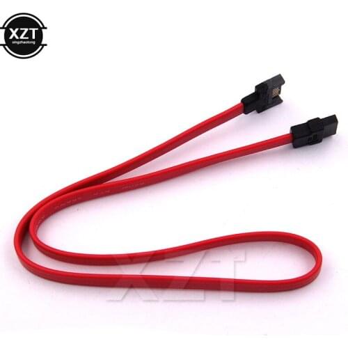 High Quality 50CM 6Gb/s SATA3 Serial ATA DATA Extension cable 7 pin Port Cable for PC SATA 3.0 SATAIII Hard Drive Disk SSD