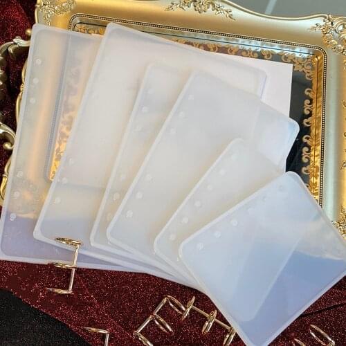 Notebook Shape Silicone Mold DIY Resin Book Mold Crystal Epoxy Silicome Mold Transparent Book