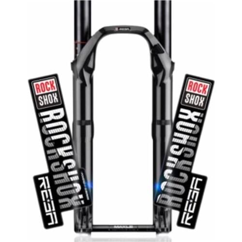 Front fork sticker mountain bike bicycle front shock absorber color change waterproof sticker