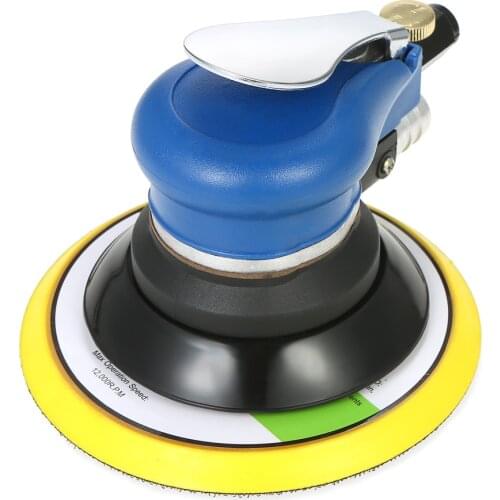 6 Inches 10000RPM Dual Action Pneumatic Air Sander Car Paint Care Tool Polishing Machine Electric Woodworking Grinder Polisher