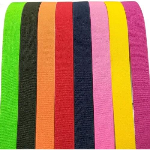 2.5CM widePopular color twill high quality durable pants skirt belt / sewing clothing accessories / elastic band / rubber band