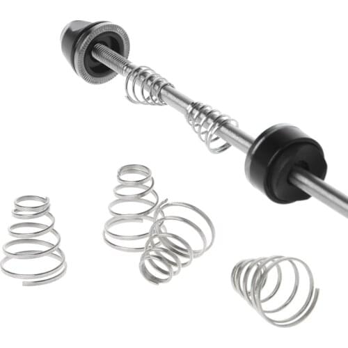 4 Pcs Bicycle Spring For Quick Release Hubs Elastic Stainless Steel Accessories