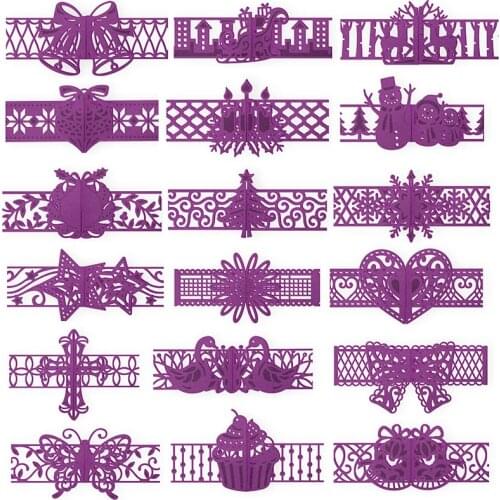 Christmas Santas Sleigh Chimes Jingle Bells Snowman Candlelight Metal Cutting Dies for DIY Scrapbooking Cards Craft 2019 New