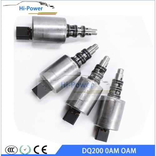 4PCSx DSG DQ200 0AM OAM 7-Speed 13150568 13150457 Transmission oil control Solenoids Pack Remanufactured Tested OEM