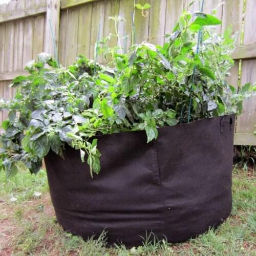 Planting Bag Garden Non-woven Grow Bag Garden Tools Eco-Friendly Grow Bag Potato Fabric Vegetable Seedling Growing Pot Planter