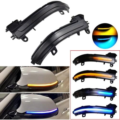 LED Turn Signal Light Dynamic Blinker Yellow Blue For BMW 1 2 3 4 Series F20 F21 F22 F23 F30 F31 F34 F32 F33 F36 X1 E84 i3