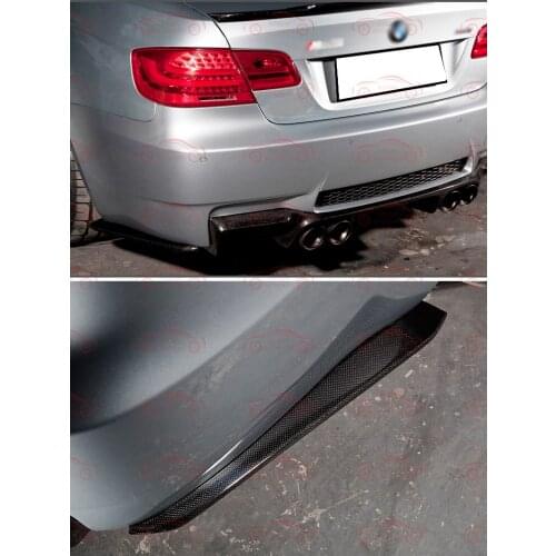 Suitable for BMW true m3e92 E93 carbon fiber rear bar wrap angle, rear wrap angle M3 refitting decoration, diffuser, body kit, a