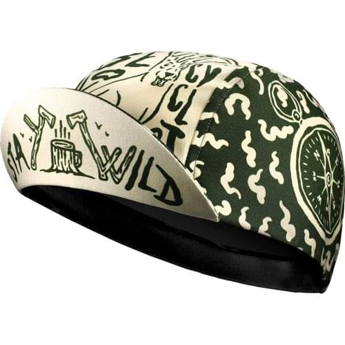 Hot Classic Retro Green Cycling Cap Summer Breathable Road Bicycle Caps Men And Women Bike Hats Quick Dry