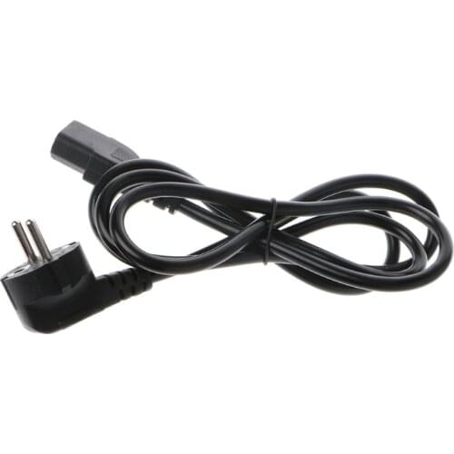 1.5m C13 IEC 320 European Kettle 2 Pin AC Round EU Plug Power Cable Cord