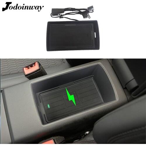 10W car QI wireless charger fast charging case charging panel phone holder accessories for Audi A3 S3 8V 2014-2018 for Sumsung
