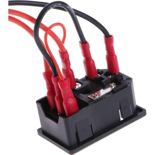 220V/110V 15A Inlet Male Plug Power Socket With Fuse Switch 3D Printer Parts