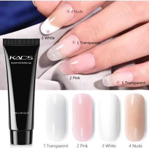 30ml Nail Extension Acrylic Gel Nail Art Builder Gel Quick Extension Nail Polish Varnish Extension Gel Lacquer Manicure