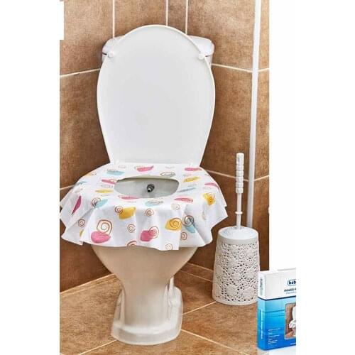 50 Pieces Disposable Hygienic Toilet Seat Covers for Babies
