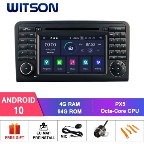 WITSON Android 10 CAR DVD GPS For BENZ GL320 GL420 GL450 GL500 Car Multimedia Player Stereo AutoAudio GPS Navigation
