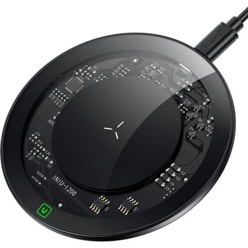 INIU Qi 10W Wireless Charger USB C Universal Fast Charge Phone Pad For iPhone 12 11 7 Samsung Galaxy Xiaomi Mi Huawei LG Oneplus