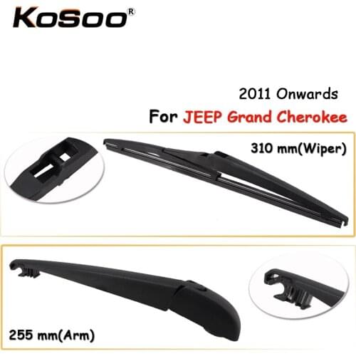 KOSOO Auto Rear Car Wiper Blade For JEEP Grand Cherokee,310mm 2011 Onwards Rear Windshield Wiper Blades Arm,Car Accessories