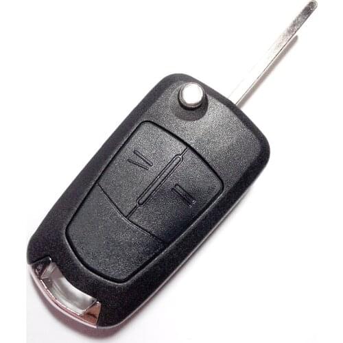 2 3 Button Remote Cover Replacement Flip Key Blank fob Case For Vauxhall Opel Corsa Astra Vectra Zafira Signum Folding Key Shell