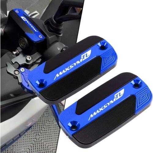 For SYM MAXSYM TL 500 Maxsym TL500 2020 High quality Motorcycle CNC Aluminum Front Brake Reservoir Fluid Tank Oil Cup Cover
