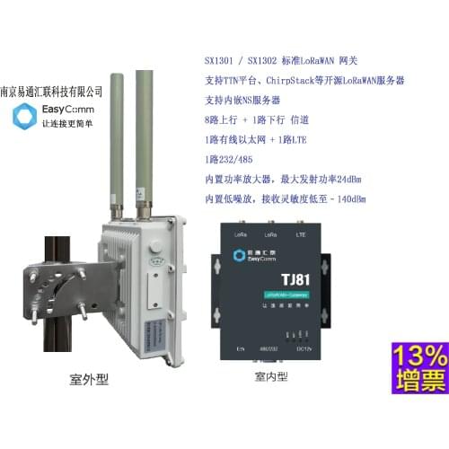 EasyComm/lora gateway/lorawan gateway/SX1302 gateway/SX1301 gateway/SX1302