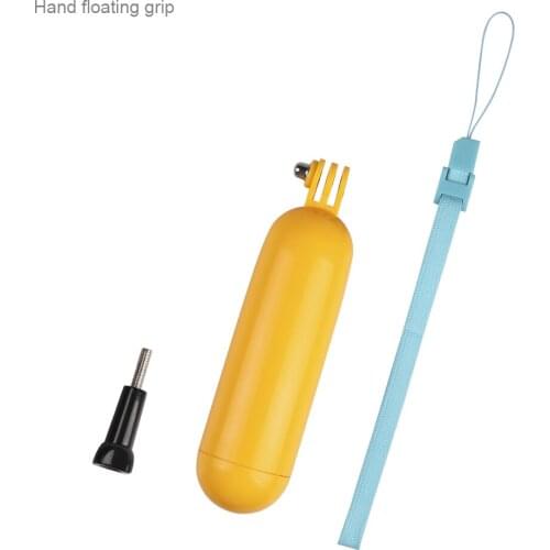Go Pro Accessories Waterproof Floating Handle Grip Bobber for GoPro 9 8 7 6 5 4 Yi 4K SJ4000 Sj7 H8 H9R DJI OSMO AKASO CAMPARK