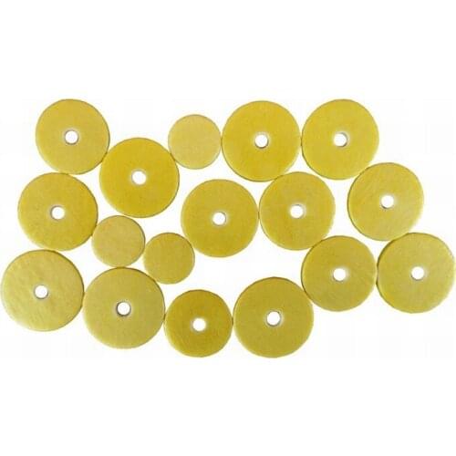 Italian imports of advanced flute 17 hole C obturator leather cushions. Double casing an air tightness