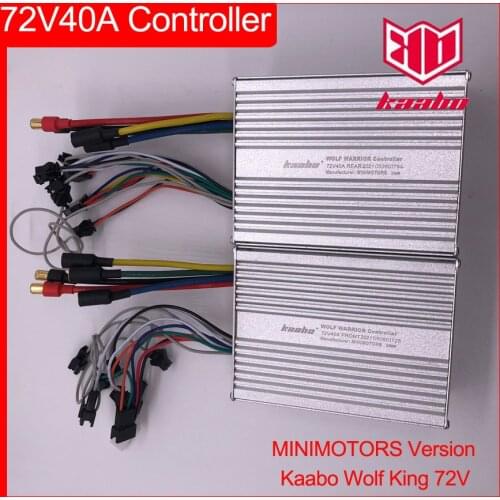 72V 40A Controller Minimotors Version 72V40A for Kaabo Wolf Warrior King II Plus 11+ Electric Scooter Parts