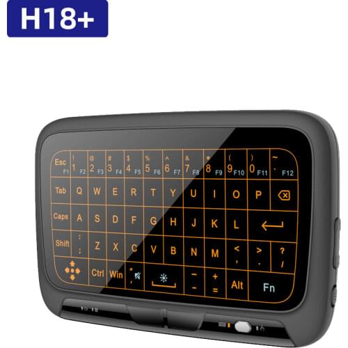Backlight Mini Keyboard Touch Pad 2.4Ghz Wireless Full Touchpad Keyboards for PC Laptop Tablet Pad Smart Android TV Box