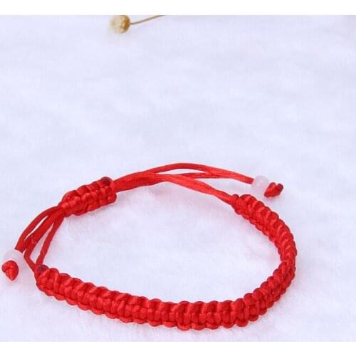 K3ND Handmade Lucky Knitting Red String Braided Friendship Lovers Bracelets&Bangles