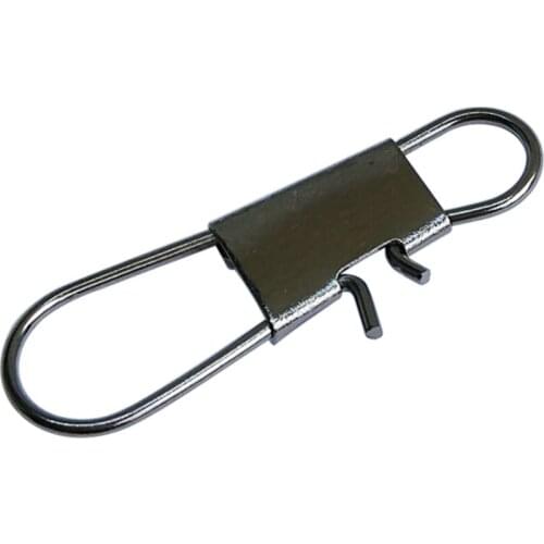 1000pcs/lot Fishing Interlock Snap Fishing Tackle Accessories Connector Fishing Snap Giratorios Pesca Emerillon Peche