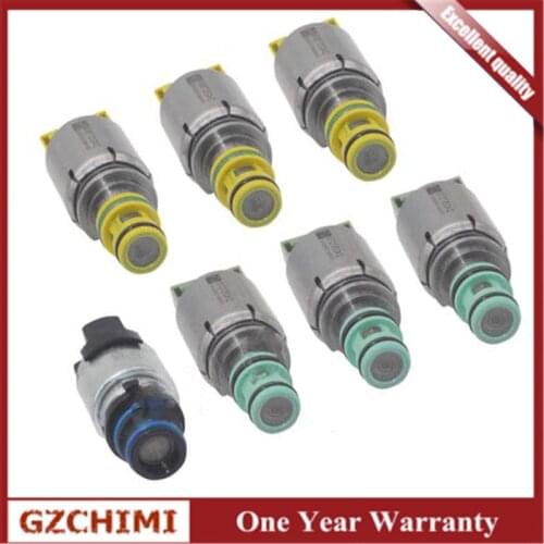 7pcs/1Set 6T40E 6T45E 6T40 Tested Original Transmission Shift Solenoid for Chevrolet Cruze Epica Lacetti Astra Antara Saab 9'4