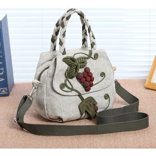 Yesetn Bag 101519 womens fabric single shoulder bag handbag messenger bag tote bag