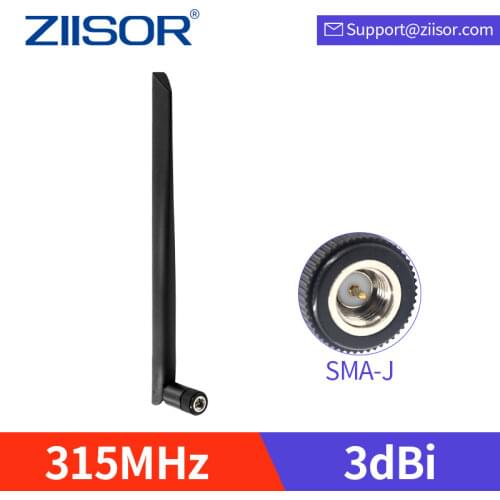 315MHz Antenna 300MHz Omni Antenna SMA Male Omnidirectional 315M Aerial TX315-JK-11/TX315-JKD-20
