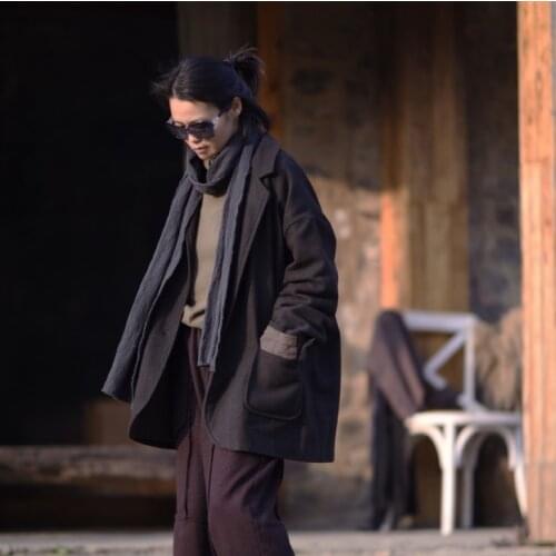 Женские шерстяные пальто Werainyee China At AliExpress