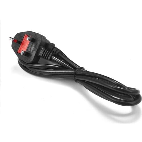 100pcs UK Kettle IEC C13 Power Cable 1.8m 1.5m Main Power Lead Extension Cord For PC Computer Monitor 3D Printer Projector LG TV