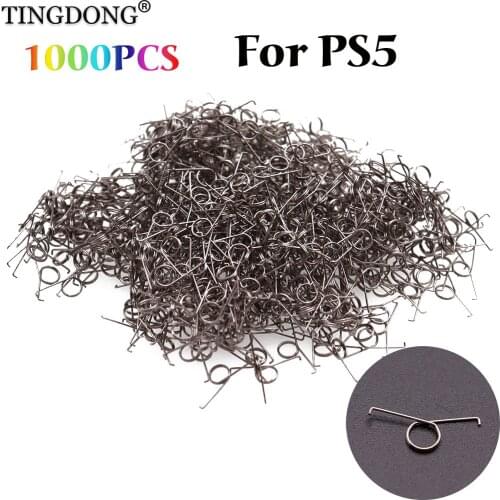 1000PCS Replacement For PS5 R2 L2 Trigger Buttons Springs for Dualshock 5 PS5 DS5 Controller Spring