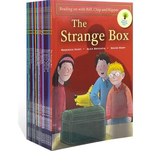 18 books Oxford reading tree level 10-12 English graded reading picture books,childrens chapter novels English story book