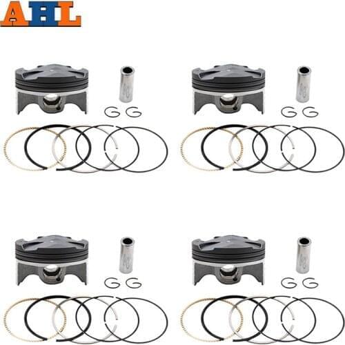 4Set AHL Motorcycle STD Bore Size 67mm Piston Kit & Rings For Honda CBR600 CBR 600