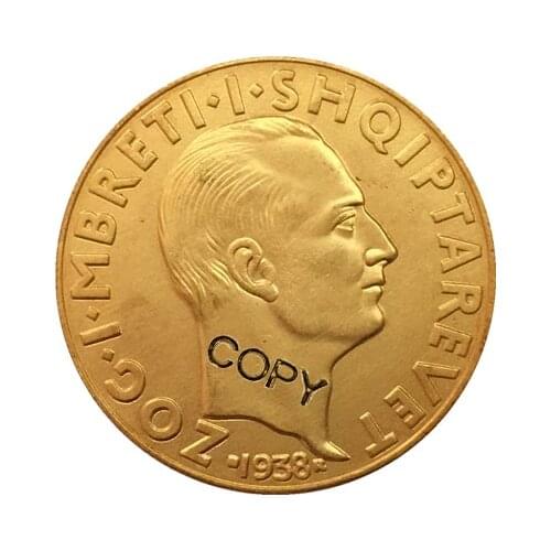 Albania 1938 500 lek COPY COIN 35MM