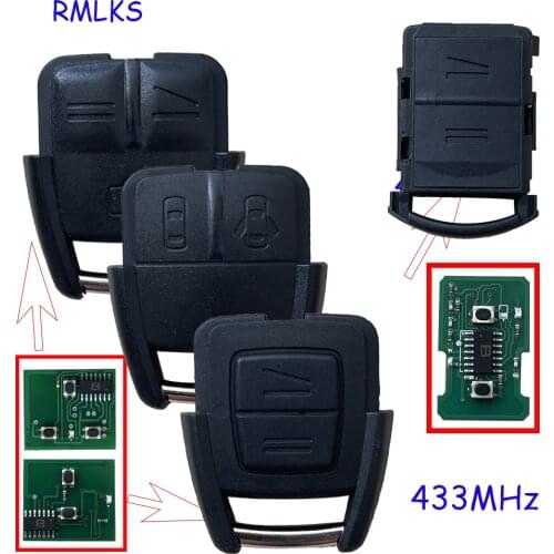 3 Button Car Remote Control Key Fob 433Mhz ASK ID40 For Opel Vauxhall for Astra Vectra Zafira Replacement Keyless Entry Alarm