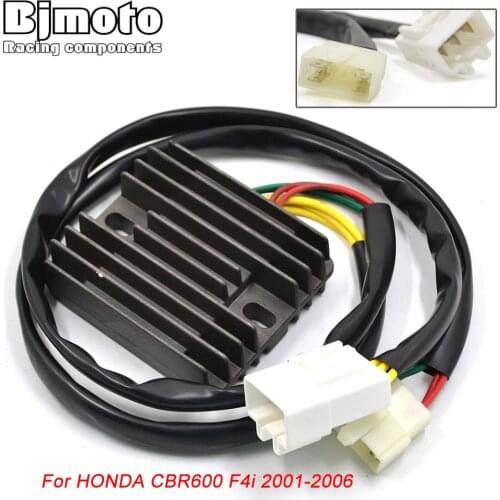 BJMOTO For HONDA CBR600 F4i 2001 2002 2003 2004 2005 2006 Motorcycle Metal Voltage Regulator Rectifier YHC SH678PA