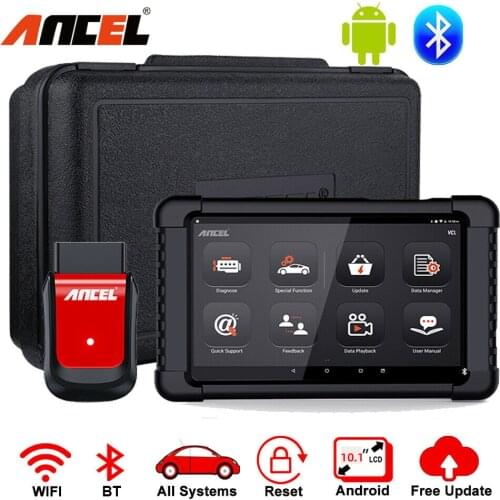 Ancel X6 OBD 2 Car DiagnosticFull System Car Diagnosis DPF SAS DPF Injector Coding Service Professional OBD2 Automotive Scan