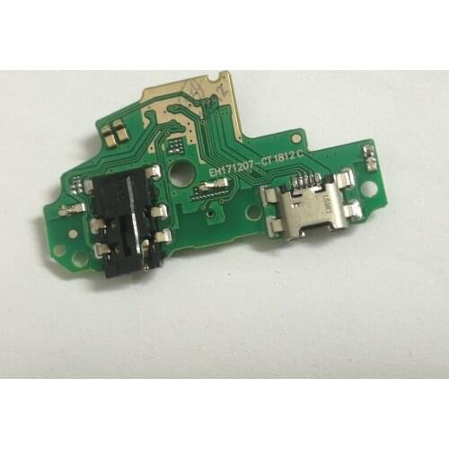 For Huawei P Smart Micro USB Part Charge Charging Connector Plug Dock Socket Port Headphone Audio Jack Flex Cable Ribbon Board