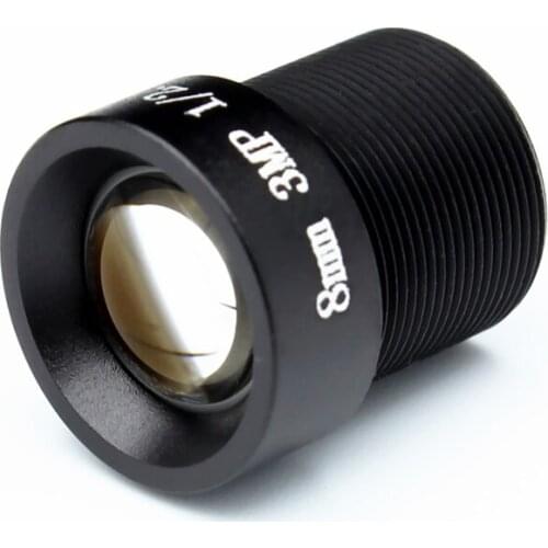 X2pcs HD 3mp 8mm 40 Degrees Angle IR Board 3.0mp CCTV Lens M12x0.5 for CCD IP camera