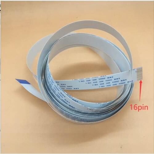 Pcut 16pin 1900mm long date cable trolley data cable for P-cut CT900 1200 CS1200 cutting plotter sports car knife line