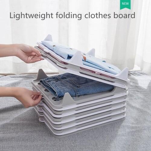 Creative Lazy Folding Ironing Board Multifunctional Fast Folding Ironing Board Clothes Sweater Folding Storage Clothes Board