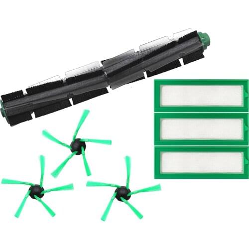 Filter Round Brush Replacement Brush Suitable for the Vorwerk Kobold VR200 VR300 Robot Vacuum Cleaner